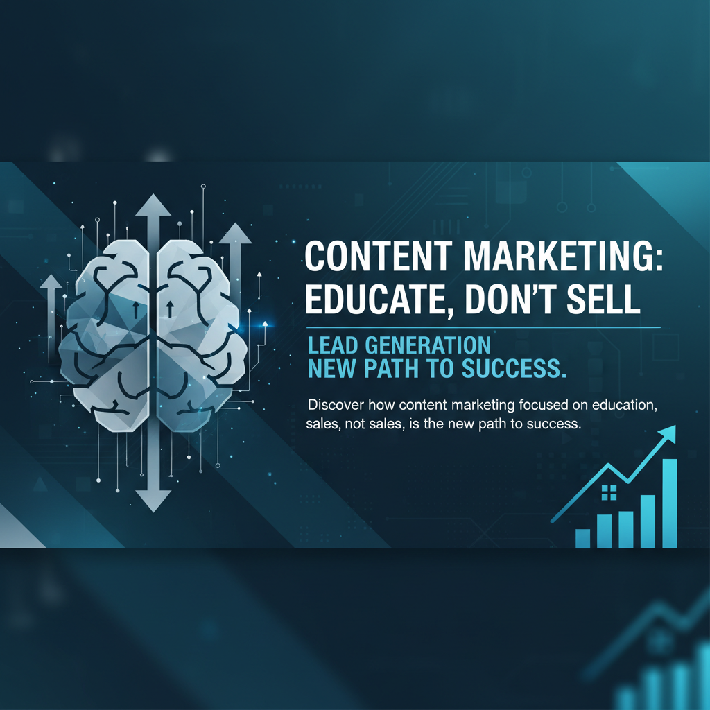 Cover image for Content Marketing: Educate, Don't Sell - Azulio real estate blog