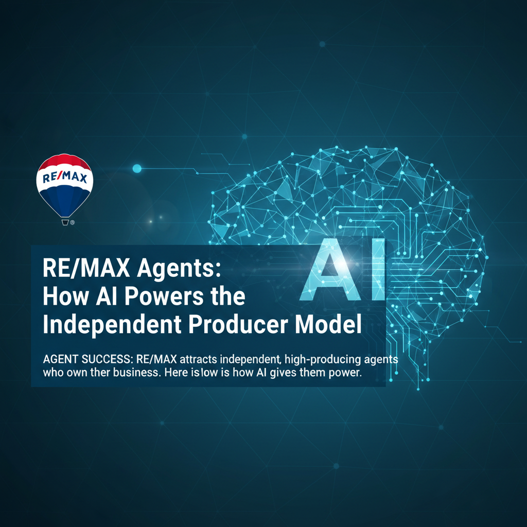 Cover image for RE/MAX Agents: How AI Powers the Independent Producer Model - Azulio real estate blog