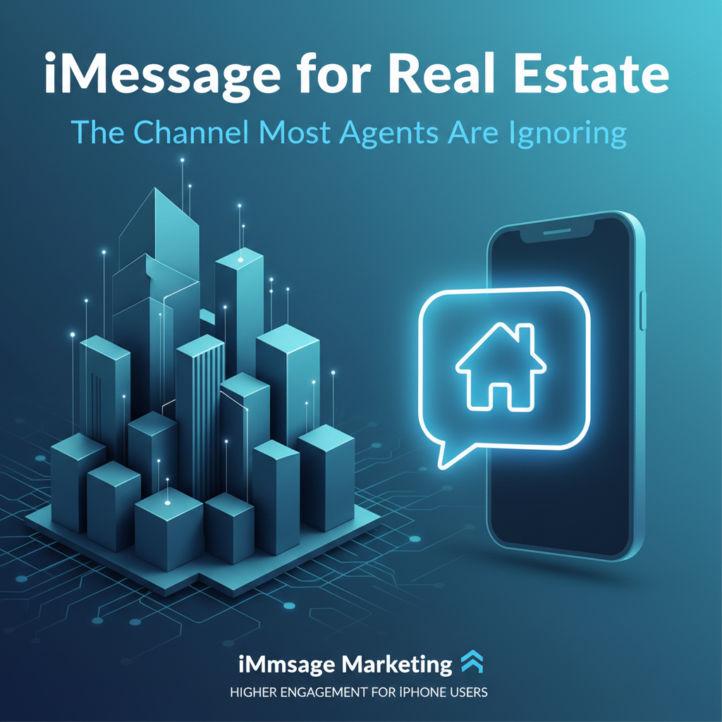 Cover image for iMessage for Real Estate: The Channel Most Agents Are Ignoring - Azulio real estate blog