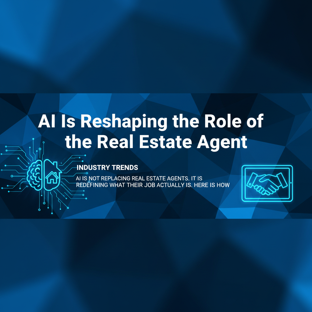 Cover image for AI Is Reshaping the Role of the Real Estate Agent - Azulio real estate blog