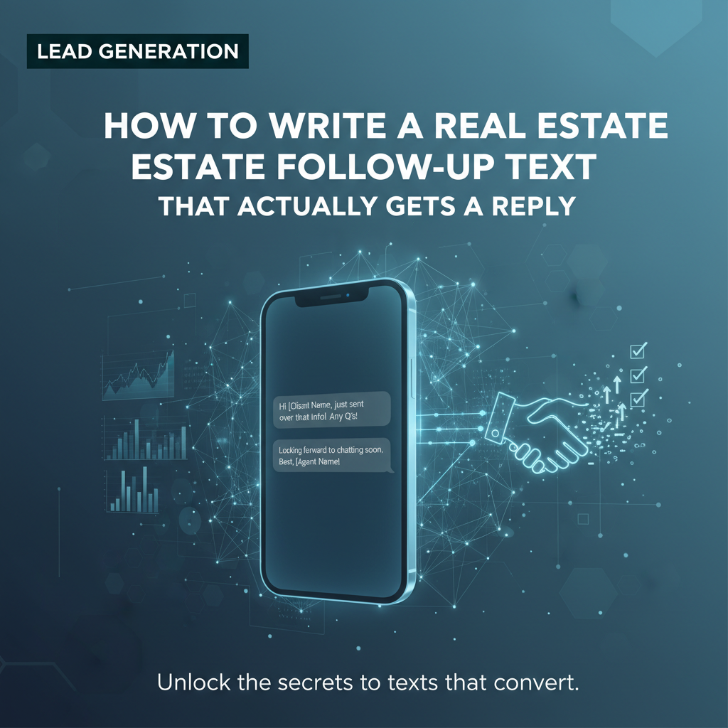 Cover image for How to Write a Real Estate Follow-Up Text That Actually Gets a Reply - Azulio real estate blog