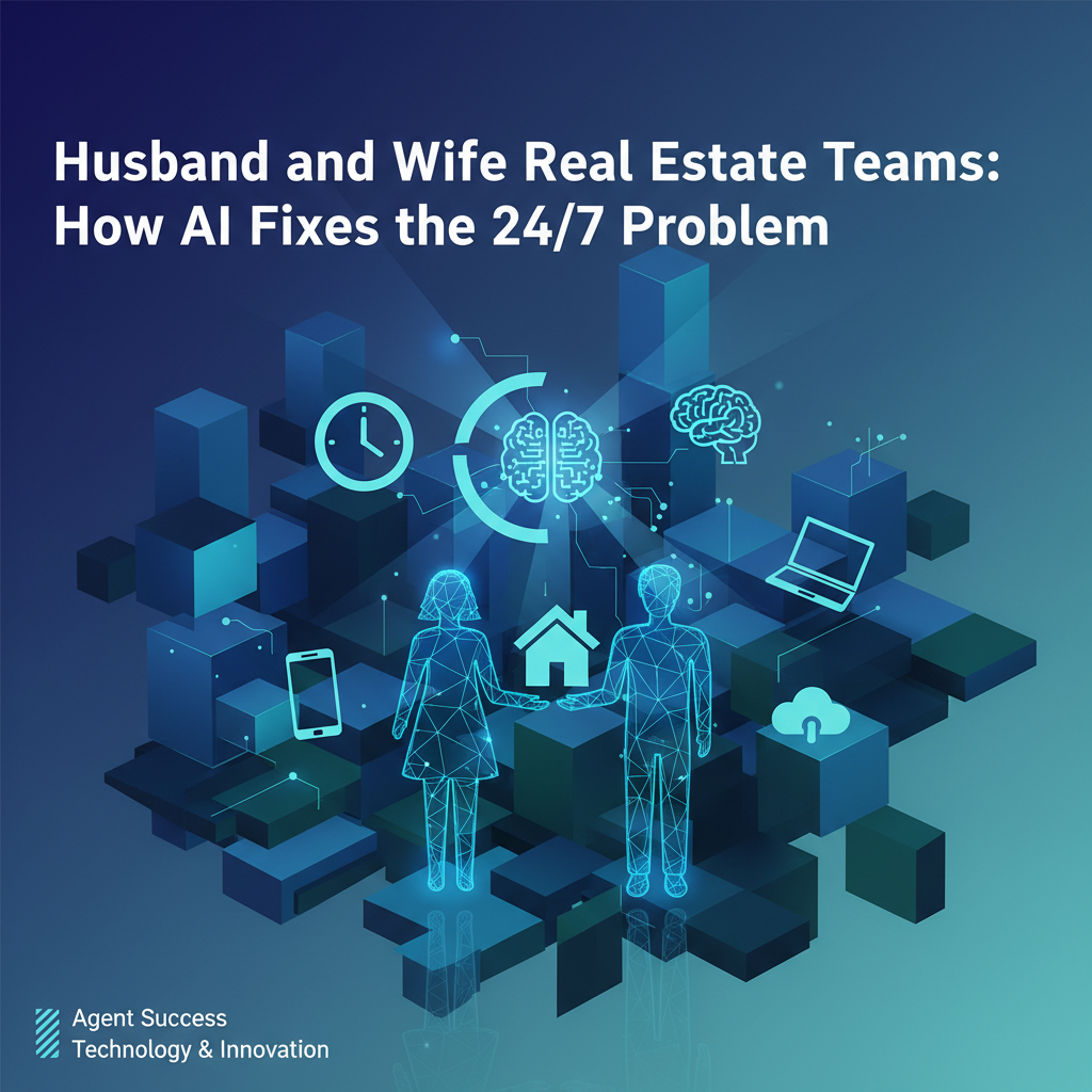 Cover image for Husband and Wife Real Estate Teams: How AI Fixes the 24/7 Problem - Azulio real estate blog