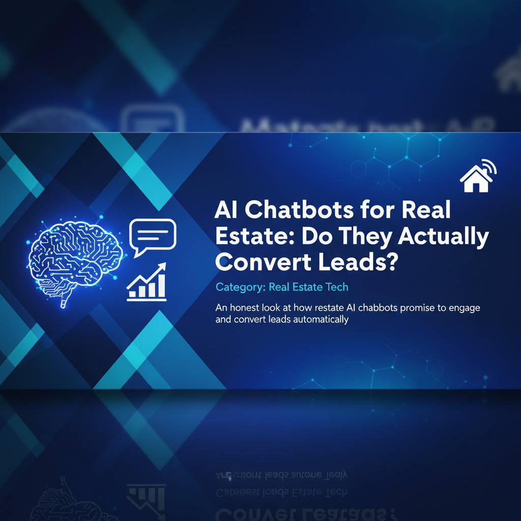 Cover image for AI Chatbots for Real Estate: Do They Actually Convert Leads? - Azulio real estate blog