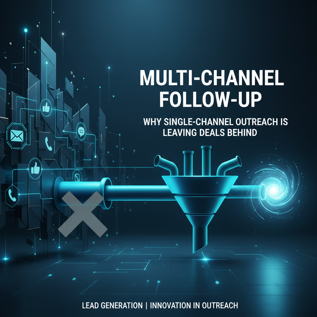 Cover image for Multi-Channel Follow-Up: Why Single-Channel Outreach Is Leaving Deals Behind - Azulio real estate blog