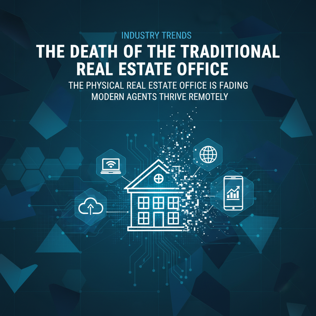 Cover image for The Death of the Traditional Real Estate Office - Azulio real estate blog