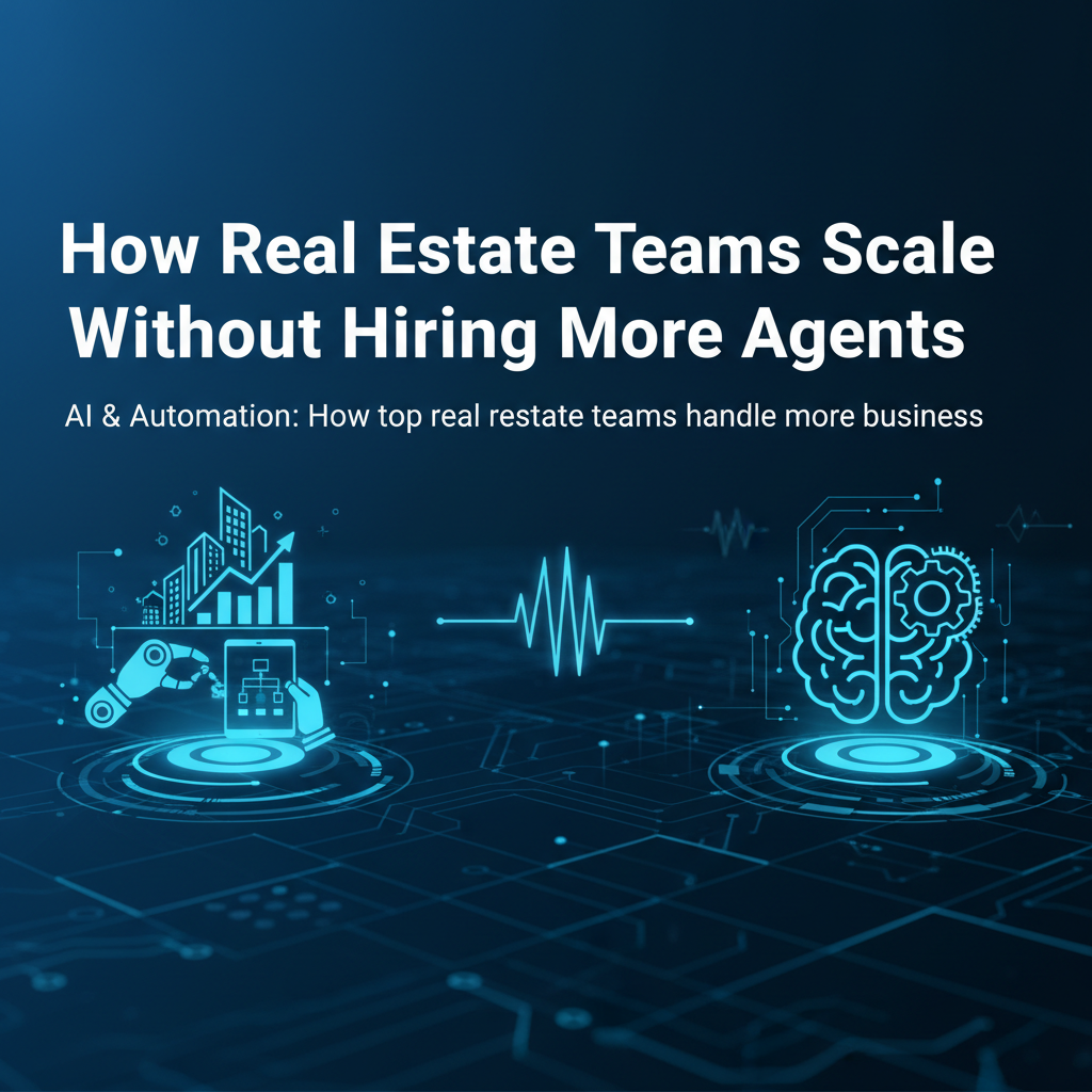 Cover image for How Real Estate Teams Scale Without Hiring More Agents - Azulio real estate blog