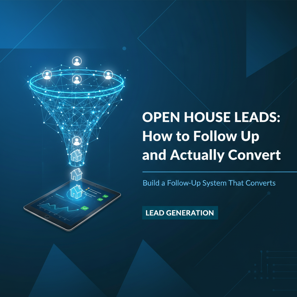 Cover image for Open House Leads: How to Follow Up and Actually Convert - Azulio real estate blog