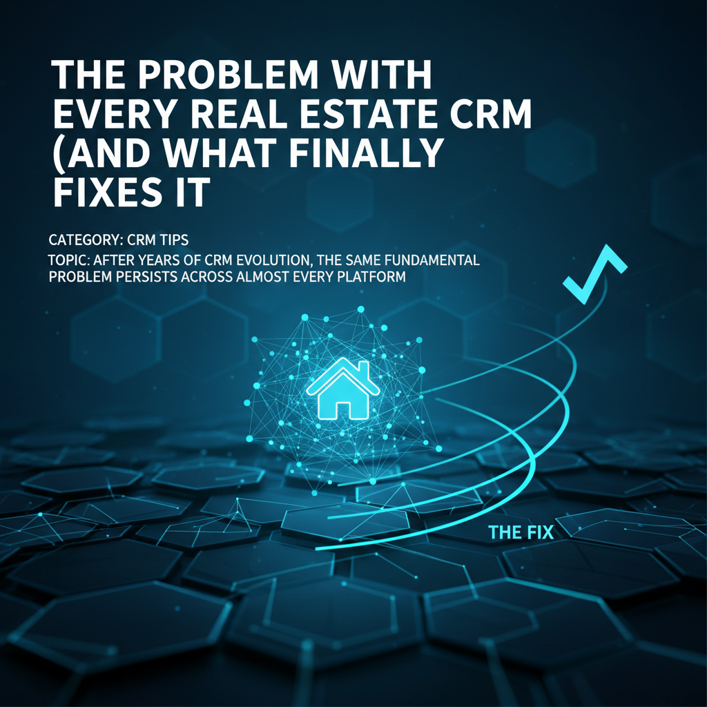 Cover image for The Problem With Every Real Estate CRM (And What Finally Fixes It) - Azulio real estate blog