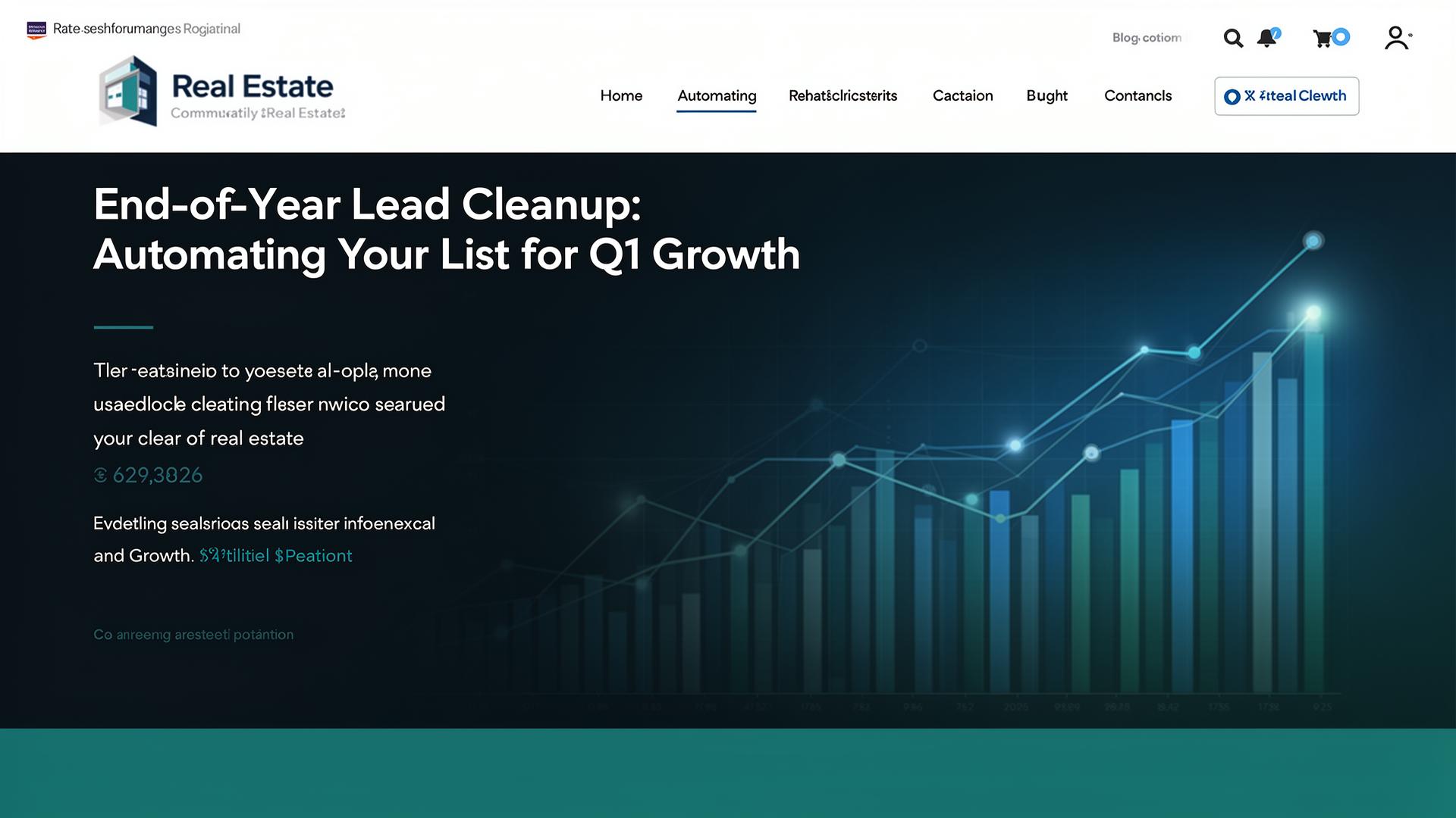 Cover image for End-of-Year Lead Cleanup: Automating Your List for Q1 Growth - Azulio real estate blog