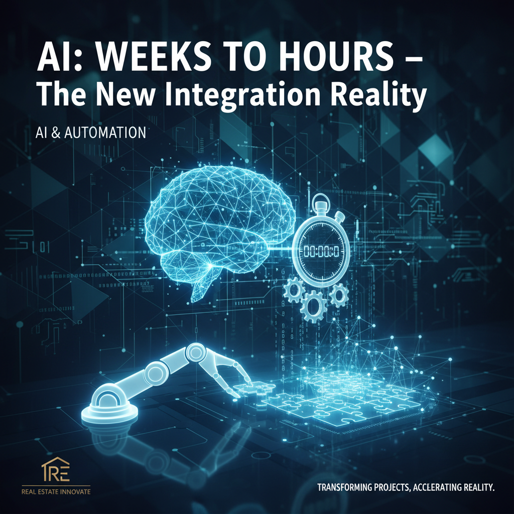 Cover image for AI: Weeks to Hours – The New Integration Reality - Azulio real estate blog
