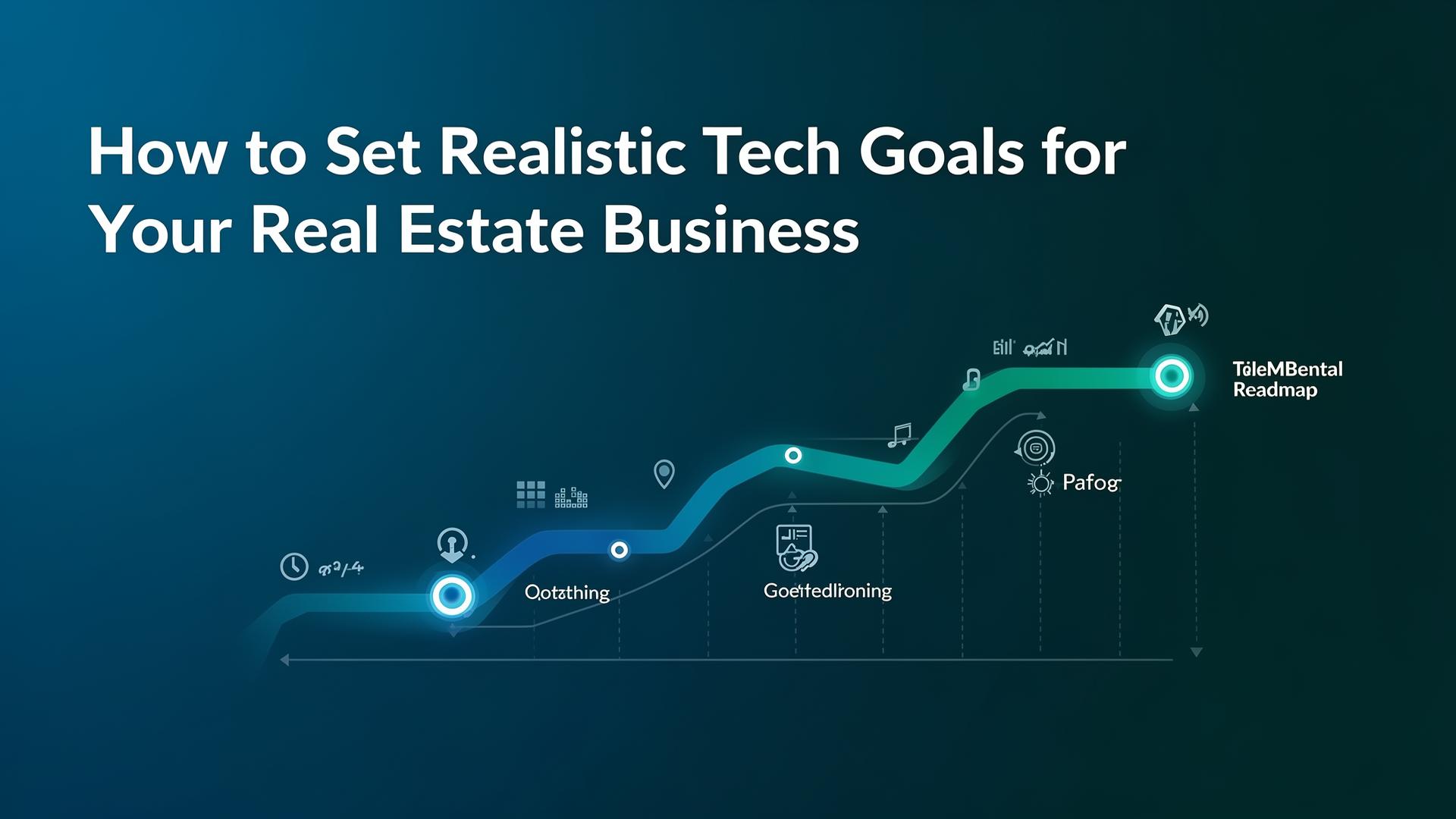 Cover image for How to Set Realistic Tech Goals for Your Real Estate Business - Azulio real estate blog