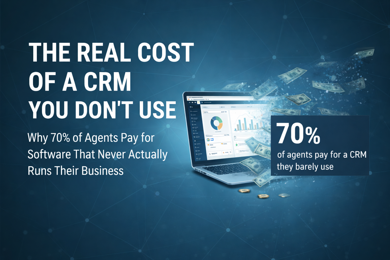 Cover image for The Real Cost of a CRM You Don't Use - Azulio real estate blog